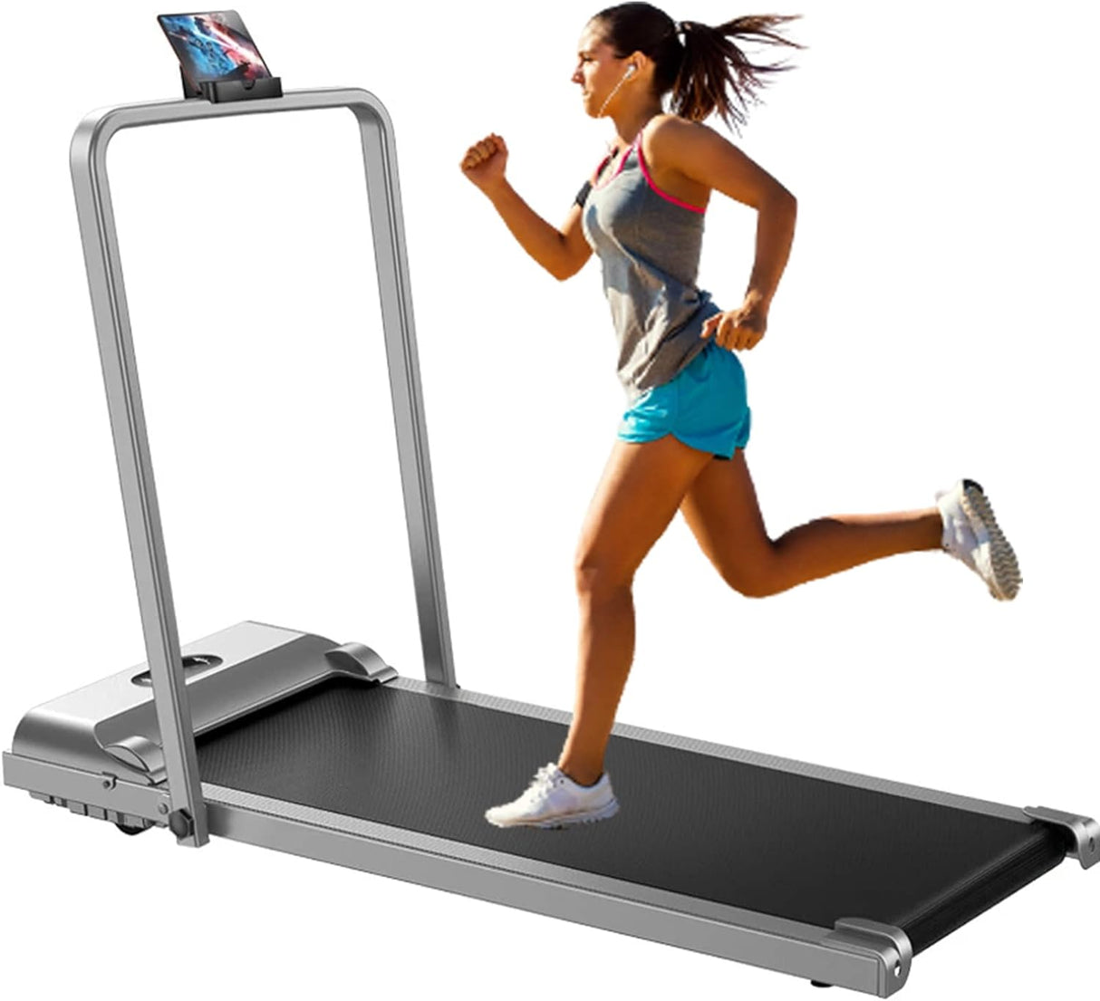 Running Machines Treadmill,Electric Mini Indoor Walking Fitness Equipment,Folding Treadmill,Adjustable Speed,LCD Screen,Treadmill Walking for Home and Office