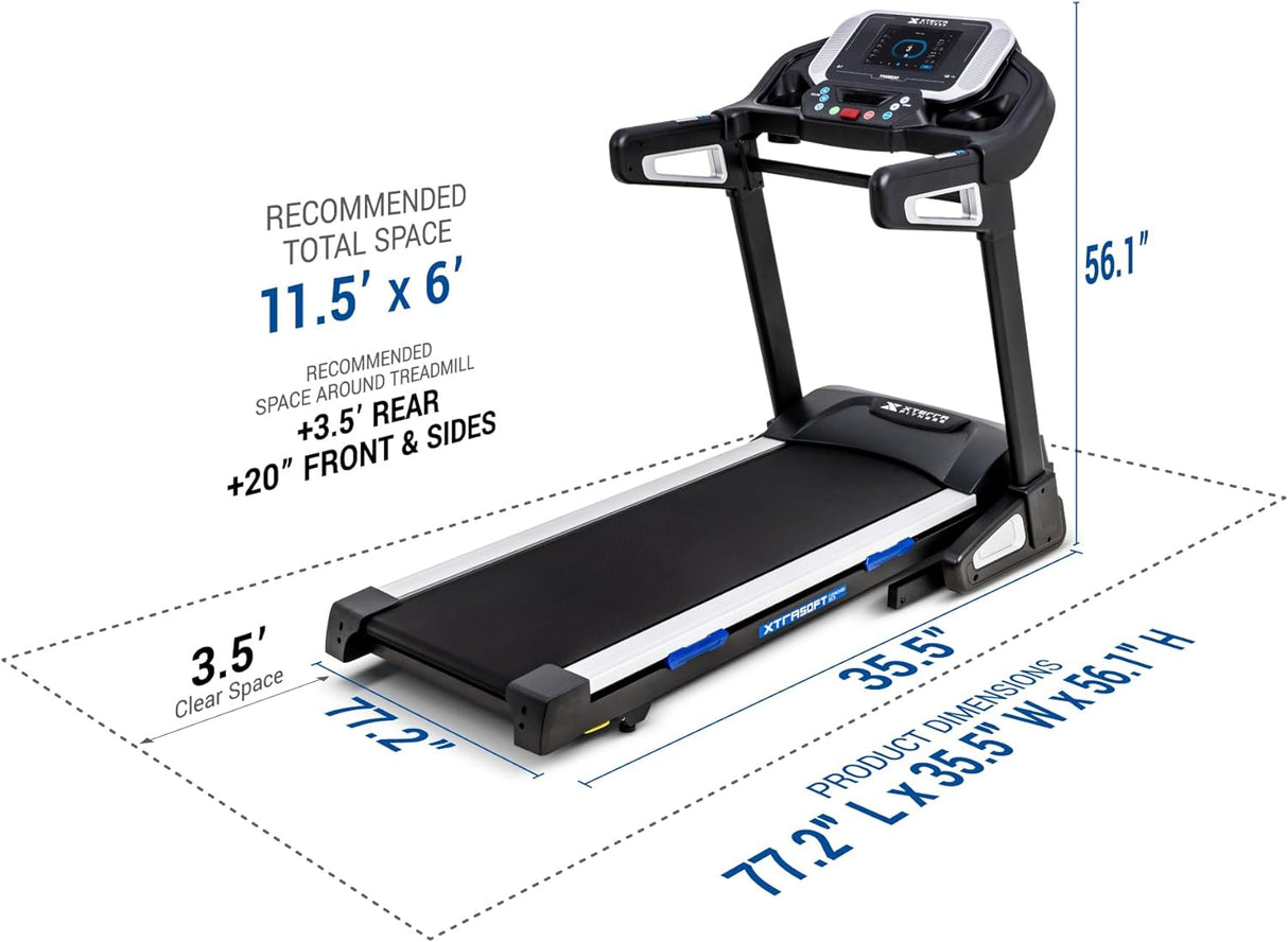 XTERRA Fitness Folding Treadmill