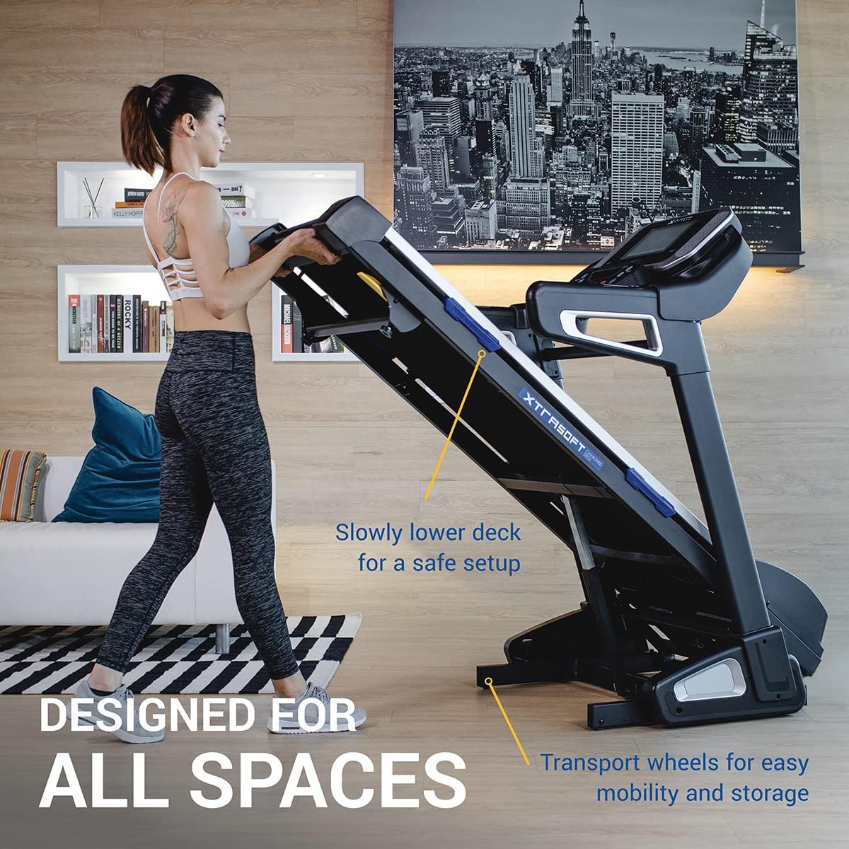 XTERRA Fitness Folding Treadmill