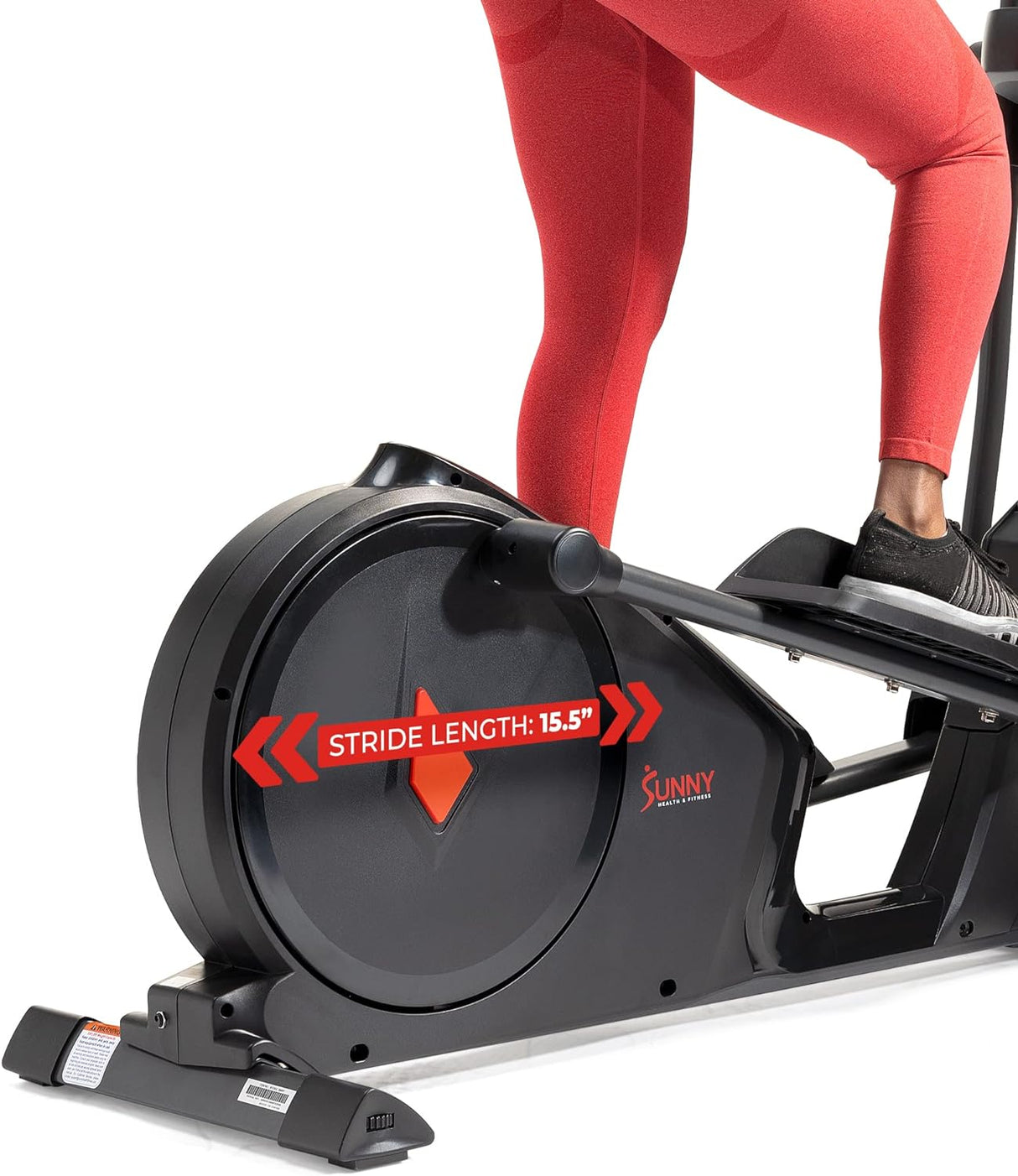 Sunny Health & Fitness Elliptical Cross Trainer Exercise Machine, Full Body Low-Impact and 24-Unique Workout Modes with Optional Exclusive SunnyFit App and Enhanced Bluetooth Connectivity