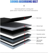 Modern Multi-Functional Folding Treadmill for Home Gym Exercise Electric Treadmill with 15% Incline Treadmill