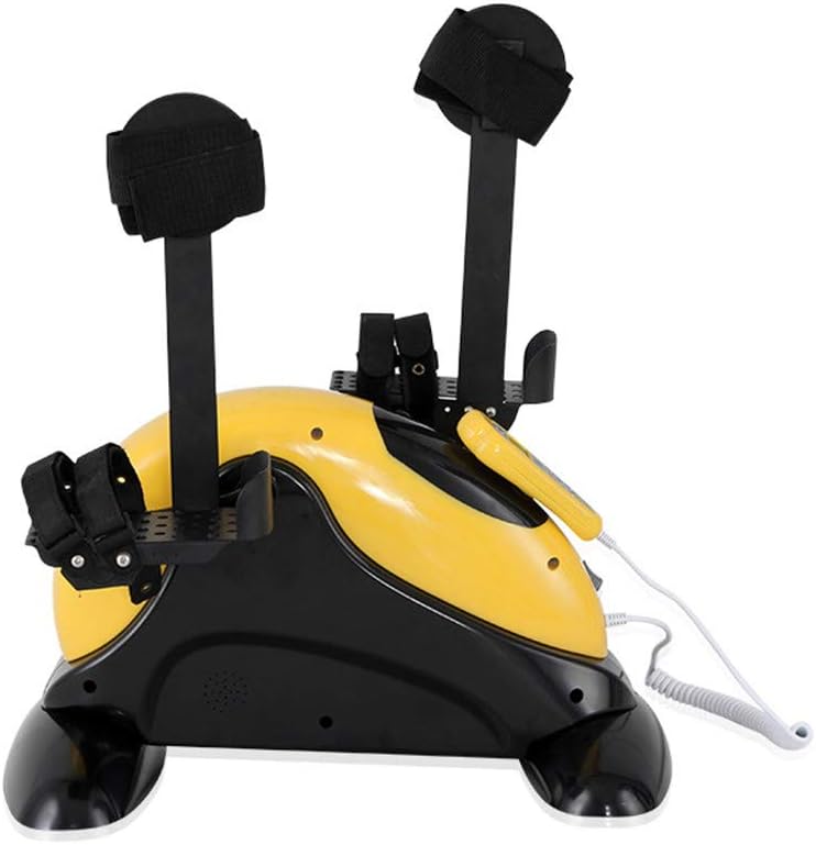 Folding Treadmills Electric Pedal Exerciser for Seniors Physiorehabilitation - Portable Fitness Cycle for Arm/Leg Exercise Cycling