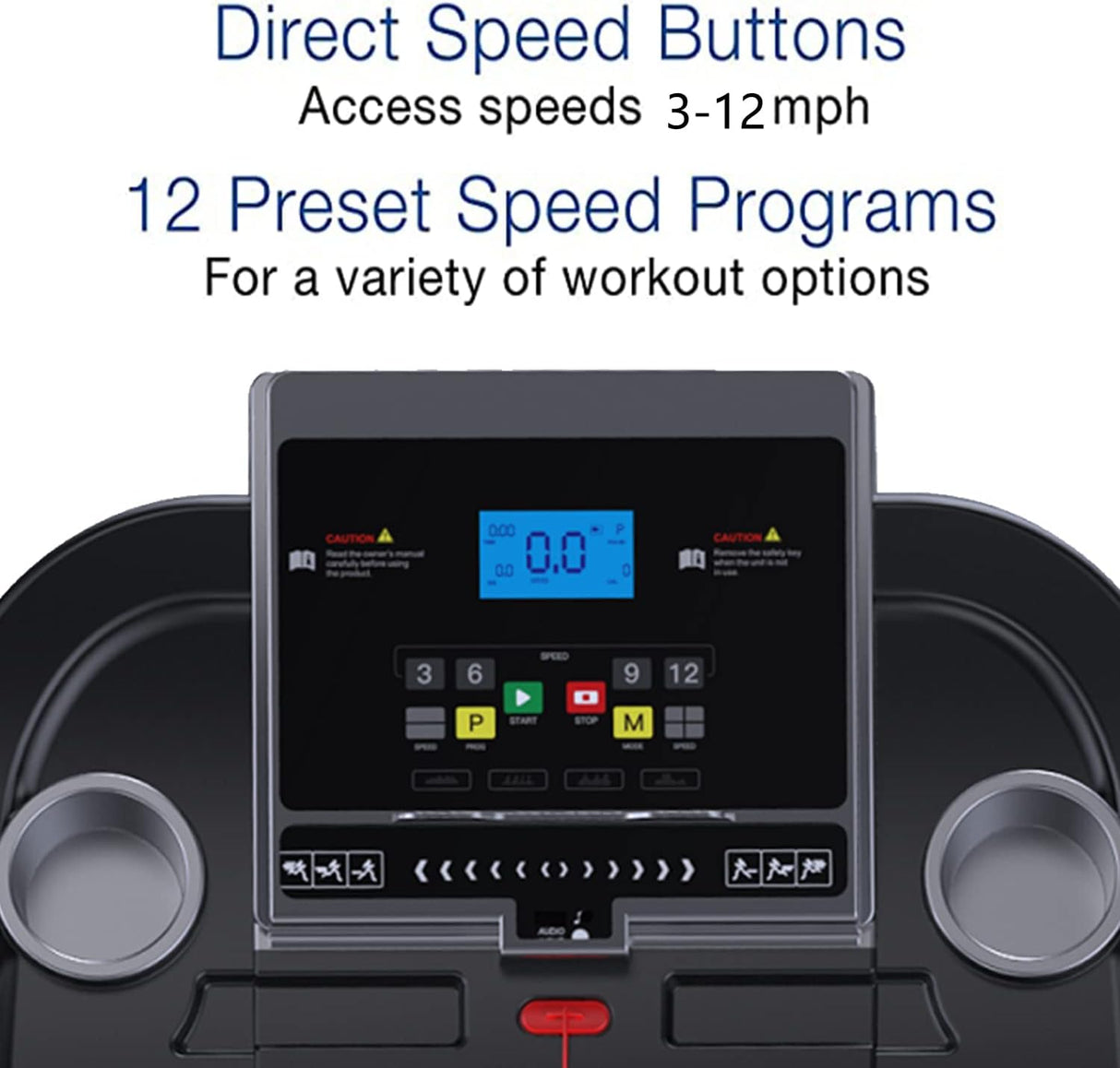 Modern Multi-Functional Folding Treadmill for Home Gym Exercise Electric Treadmill with 15% Incline Treadmill