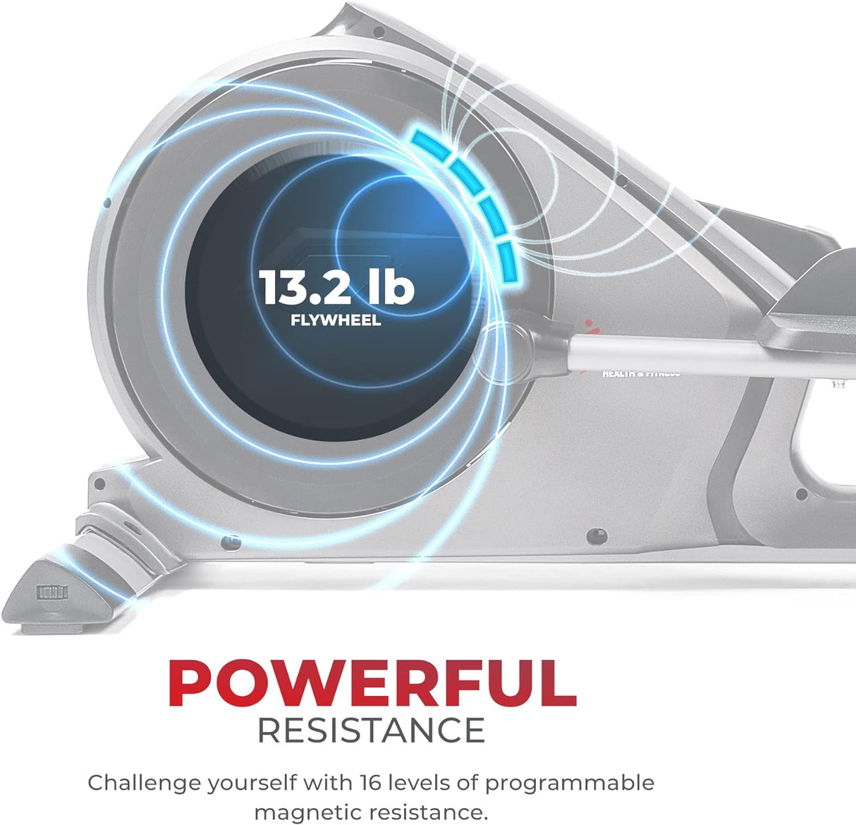 Sunny Health & Fitness Elliptical Cross Trainer Exercise Machine, Full Body Low-Impact and 24-Unique Workout Modes with Optional Exclusive SunnyFit App and Enhanced Bluetooth Connectivity