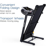 Modern Multi-Functional Folding Treadmill for Home Gym Exercise Electric Treadmill with 15% Incline Treadmill