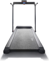 Sunny Health & Fitness Strider Foldable Treadmill, 20-Inch Wide Running Belt, Customizable Workout Programs, Pulse Sensors with Optional Exclusive SunnyFit App and Enhanced Bluetooth Connectivity