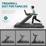 BOTORRO R5 Foldable Treadmill, 265Lbs Load | R7 Treadmill for Home with Incline 18 Levels, 300Lbs Capacity Treadmill, LED Touching Screen with Bluetooth and 18 Programs, 30 Days Free Kinomap