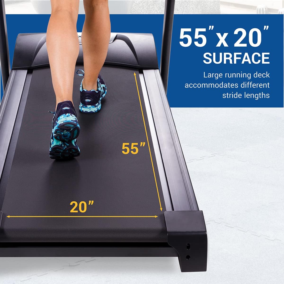 XTERRA Fitness Folding Treadmill