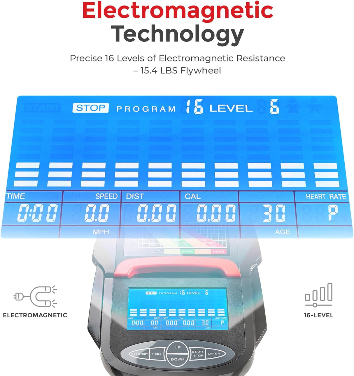 Sunny Health & Fitness Elliptical Cross Trainer Exercise Machine, Full Body Low-Impact and 24-Unique Workout Modes with Optional Exclusive SunnyFit App and Enhanced Bluetooth Connectivity