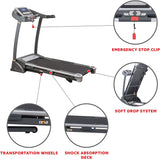 Sunny Health & Fitness SF-T7604 Motorized Treadmill, Grey